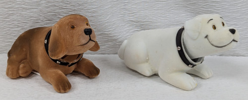 Doggy bobble head dog figurine - head,